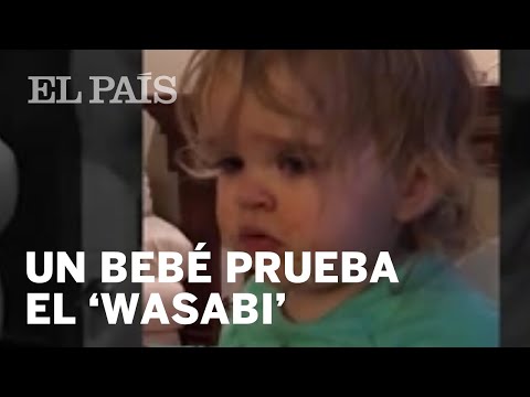 Una madre le hace probar 'wasabi' a su bebé y se hace viral