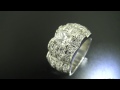 Ptダイヤリング 1.095ct H SI2 D1.23ct