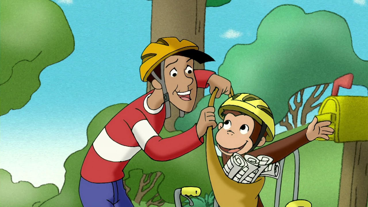 好奇的喬治 🐵Curious George Chinese 🐵好奇猴喬治騎腳踏車 🐵第1季 🐵动画片 🐵卡通 🐵动画 🐵Cartoon 🐵Animation