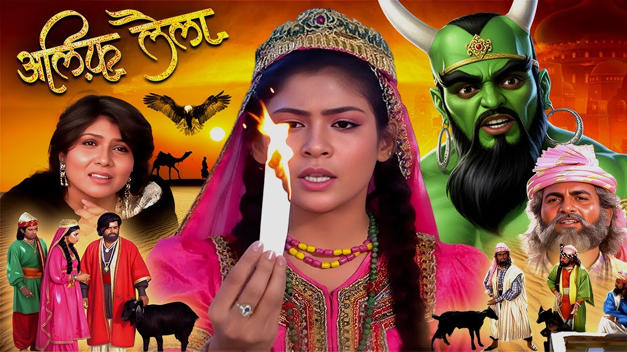 ऐ जिन्नात, ये कोई बकरी नहीं बल्कि मेरी ज़ालिम बेगम है! | Alif Laila Superhit Serial MahaEpisode