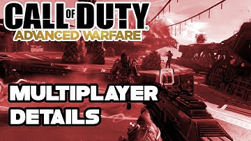 COD Advanced Warfare Multiplayer Gameplay - Weapons, Classes, Create a Class, Killstreaks, Perks