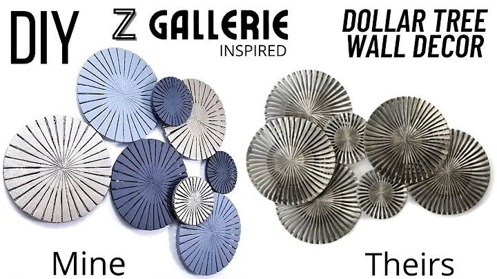 Z GALLERIE Inspired Dollar tree DIY Wall Decor
