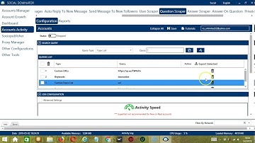 How To Auto  Scrape  Quora Question By Using Socinator.