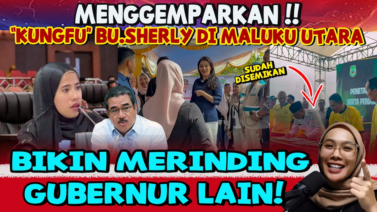 JOS JISS‼️KUNGFU GUB.SHERLY DI MALUKU UTARA TEBAS PARA MALING UANG RAKYAT