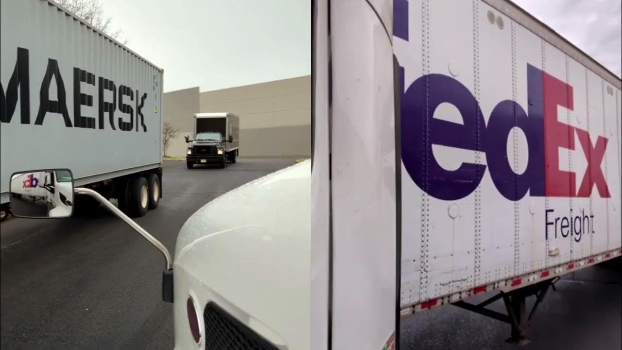 backing-up-tractor-trailer-32-switching-loading-door-youtube