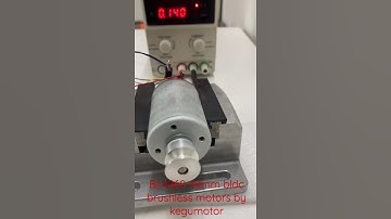 BL4260 BL4260I B4260M 42mm brushless motor PWM function test, bldc motor speed controller low-high