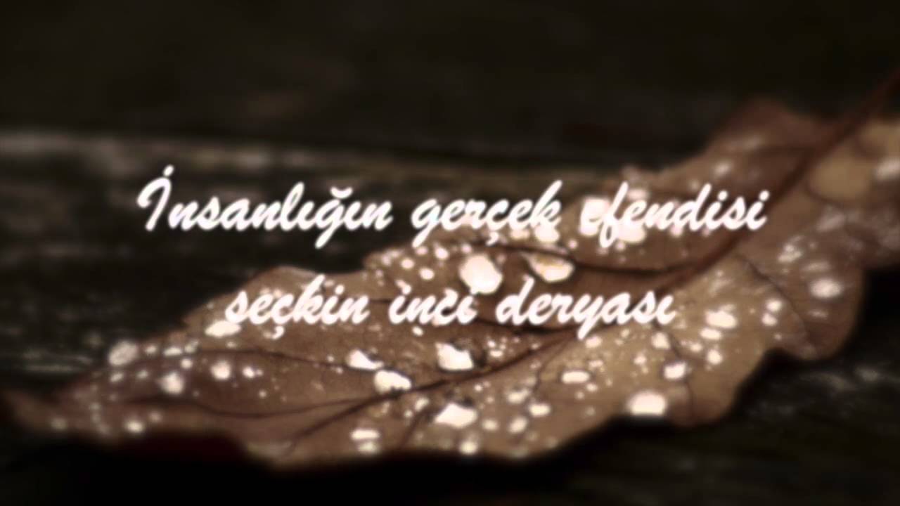 Su Kasîdesi - Fuzûlî