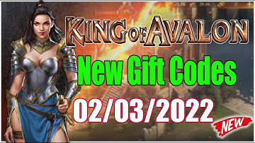 King of Avalon Gift Codes New 2022 - KOA codes 2022 redeem code game