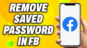 How to Remove Saved Password in Facebook (2025) - Easy Fix