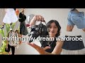 Thrift Haul &amp; *try on* - dream wardrobe - pinterest inspired