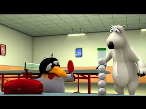 Bernard The Funny Bear - Table Tennis