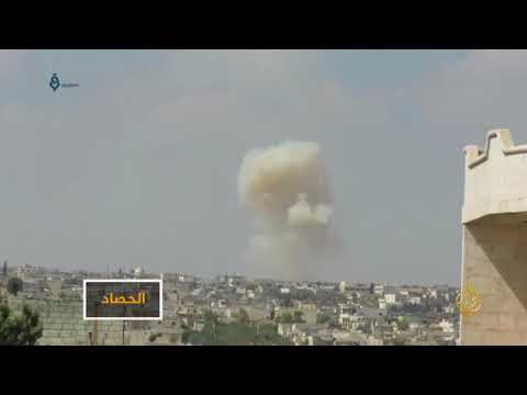 قنابل روسيا ونظام الأسد تتهاطل على رؤوس المدنيين بإدلب