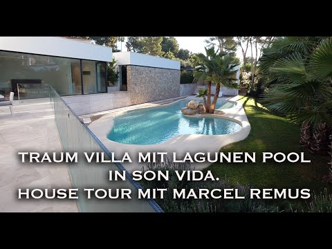 Video: Stilvolles Poolhaus mit einem modernen Design