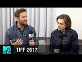 Timothée Chalamet & Armie Hammer on the Sex Scene In 'Call Me By Your Name' | #TIFF17 | MTV News
