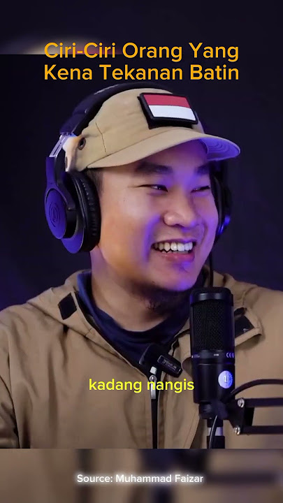 Tanda Orang Yang Terkena Tekanan Batin. Ustadz Faizar