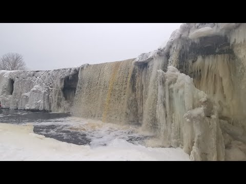 Водопад Ягала. Эстония.