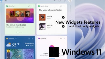 Windows 11 (Moment 2, KB5022913) - third party widgets and more widgets updates