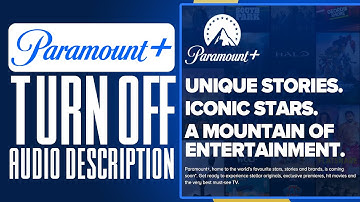 How To Turn Off Audio Description On Paramount Plus (2025) Full Guide!