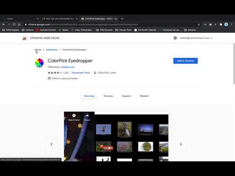 How To Add The Colorpick Eyedropper Extension To Google Chrome