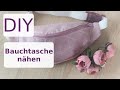 Bauchtasche nähen lernen mit Annas Nähschule - DIY Schnittmuster