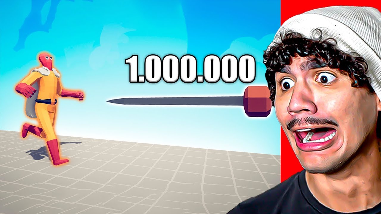 Reagindo a LANÇA DE 1.000.000 DE DANO vs UNIDADES – TABS Totally Accurate Battle Simulator