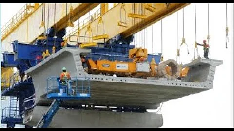Modern Amazing Worlds Bridge Construction Machines, Biggest Heavy Equipment Working