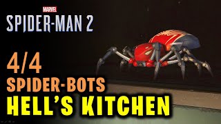 Hell's Kitchen: All 4 Spider Bots Locations | Spider Man 2