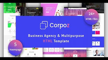 Corpoz - Business Agency Multipurpose HTML Template | Themeforest Website Templates and Themes