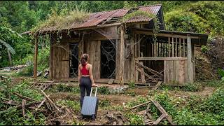 After Years in the City, the Young Woman Returns to Restore a House Abandoned for 30 Years