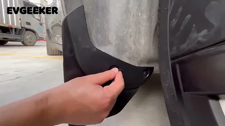 Tesla Model 3/Y OEM Mud Flaps Installation Instruction