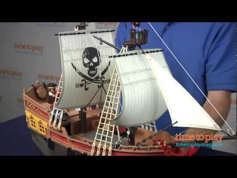 fejre butiksindehaveren Spille computerspil Pirates Ship from Playmobil - YouTube