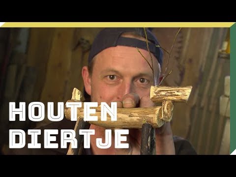 Maak je eigen houten diertje | Doe het zelf | Het Klokhuis