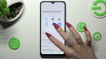 How to Change Font Size on MOTOROLA Moto E13