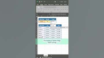Combine index with double XMATCH function in excel #productivity #exceltips #exceltutorial