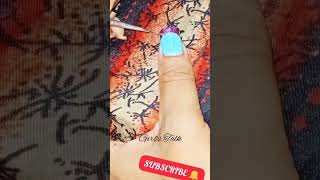 most beautiful nailart  design ?। shortnails tutorial ।simple nailart। nailart design 2023 shorts