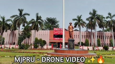 MJPRU - DRONE VIDEO✨🔥 | Mahatma Jyotiba Phule Rohilkhand University, Bareilly |#mjpru#dronevideo