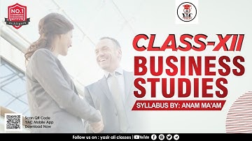 New Business Studies Syllabus for Class 12th CBSE 2020-21 | Introduction to Business Studies