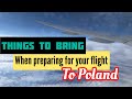 Things to Bring When Preparing for Your Flight to Poland | My Journey To Poland Vlog Series Ep.7