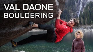 Bouldering in Val Daone