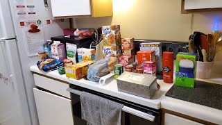AFTER CHRISTMAS GROCERY HAUL | HARRIS TETTER GROCERY PICK UP