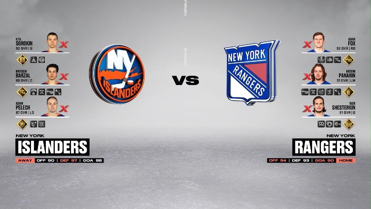 NHL 23_New York Rangers / franchise mode / regular season 2025 2026