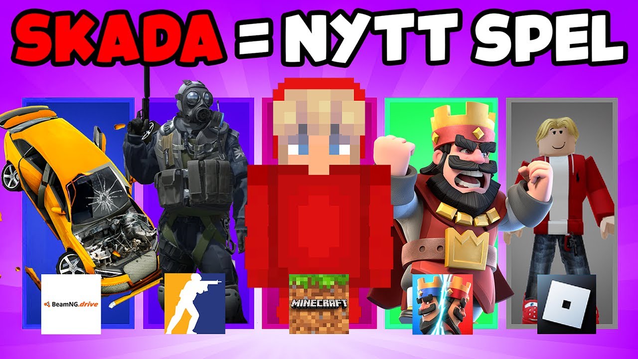 Minecraft Men Skada = Nytt Spel