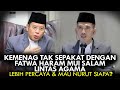 KEMENAG TAK SEPAKAT DENGAN FATWA HARAM MUI SALAM LINTAS AGAMA. LEBIH PERCAYA & MAU NURUT SIAPA?