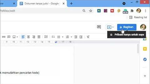 cara agar google docs bisa diedit orang lain