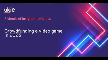 Crowdfunding a video game in 2025