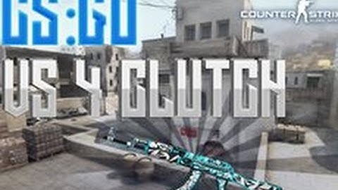 CS:GO - Sick 1v4 clutch on dust 2 By HVL (short clip)
