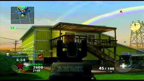 Call of Duty Black Ops Wii - Nuketown TDM Gameplay/Commentary