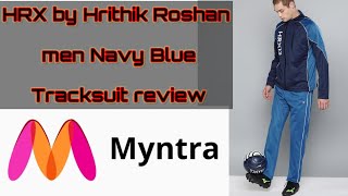 #onlineshoping #myntra  HRX by Hrithik men Navy Blue Tracksuit review  by Myntra  #ruchilifestyle