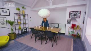 Fine Living Channel - How to Create a Dining Room in a Small Space