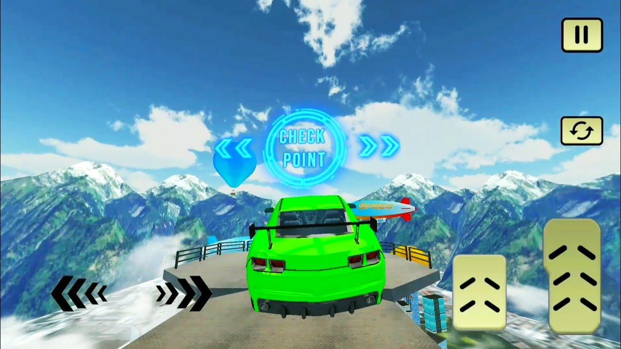 Mega Ramp Car  Simulator Impossible 3D Car  Stunts 
